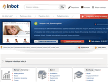 Tablet Screenshot of inbot.pl